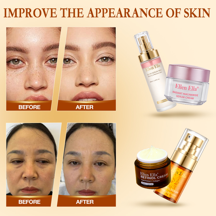 Ellen Ella Best Care Kit.Whitening Partner+Anti-aging Partner.Restore youthful and radiant skin